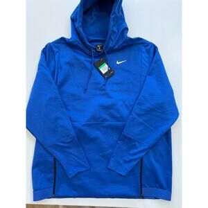 Nike Men's Therma Dri-Fit Blue Hoodie Jacket AO5972 493 Size XL NWT